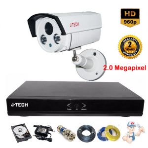 Bộ camera Thân JTech 2.0 Megapixel AHD5600B